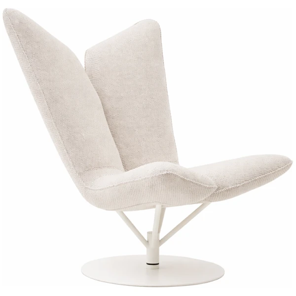 Butaca diseño moderno color crudo Angel