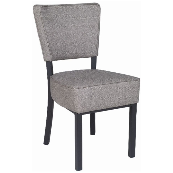 SILLA BOHEMIA COLOR GRIS CON RIBETE DE INTURMOBLE - 1