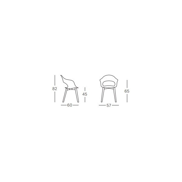 SILLA NATURAL LADY CELESTE DE SCAB - 1