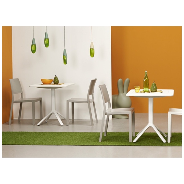 MESA ECO BLANCA DE 80 CM DE SCAB - 3