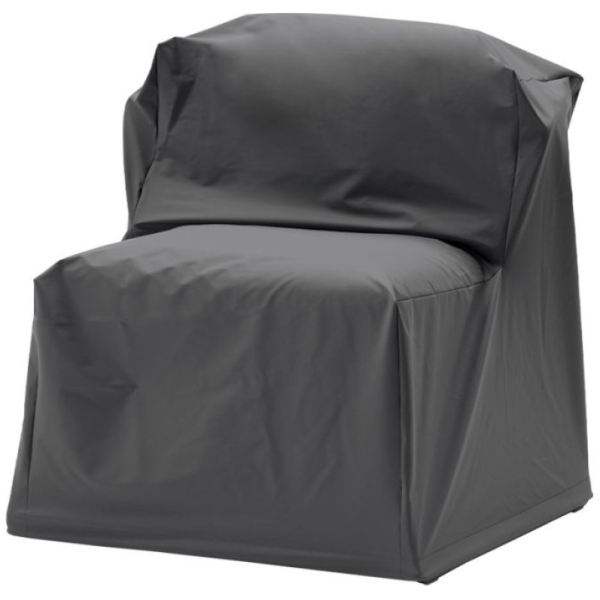 BUTACA LISA LOUNGE FILO EN BLANCO T CUERDA VERDE DE SCAB - 3