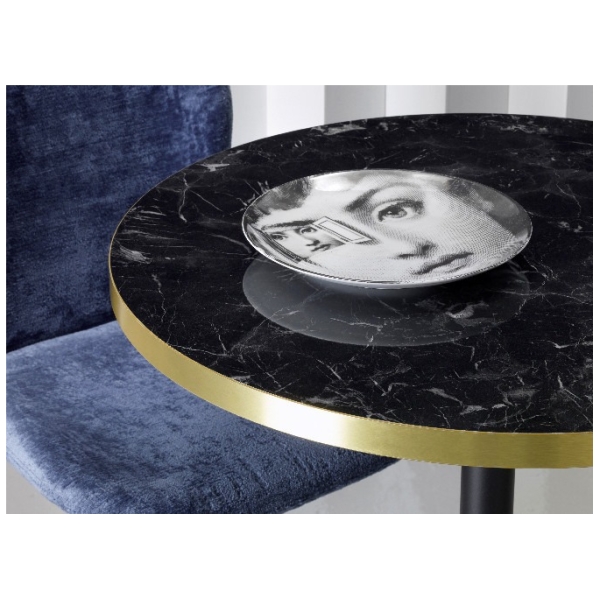 MESA TIFFANY MARMOLEADO NEGRO DE ESCAB - 3