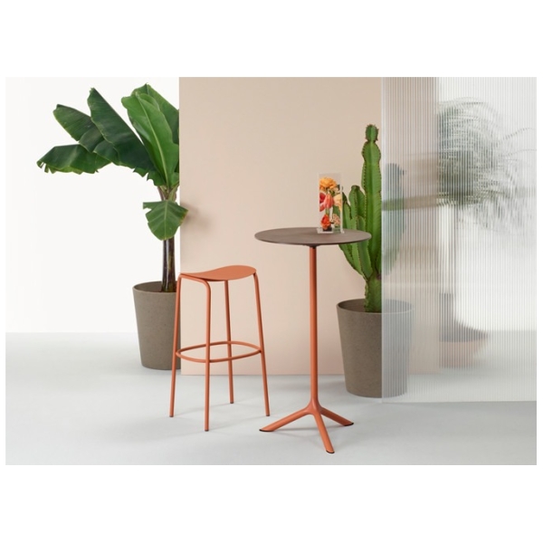 TABURETE ALTO TRICK EN NARANJA DE SCAB - 3