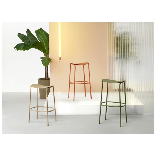 TABURETE ALTO TRICK EN NARANJA DE SCAB - 2