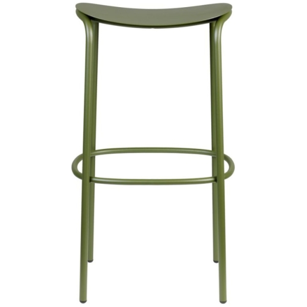 TABURETE ALTO TRICK EN VERDE OLIVA DE SCAB - 5