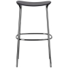 TABURETE ALTO TRICK EN MADERA EN NIQUEL Y NEGRO DE SCAB - 4