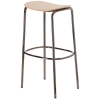 TABURETE ALTO TRICK EN MADERA EN NIQUEL Y HAYA DE SCAB - 4