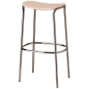 TABURETE ALTO TRICK EN MADERA EN NIQUEL Y HAYA DE SCAB - 5