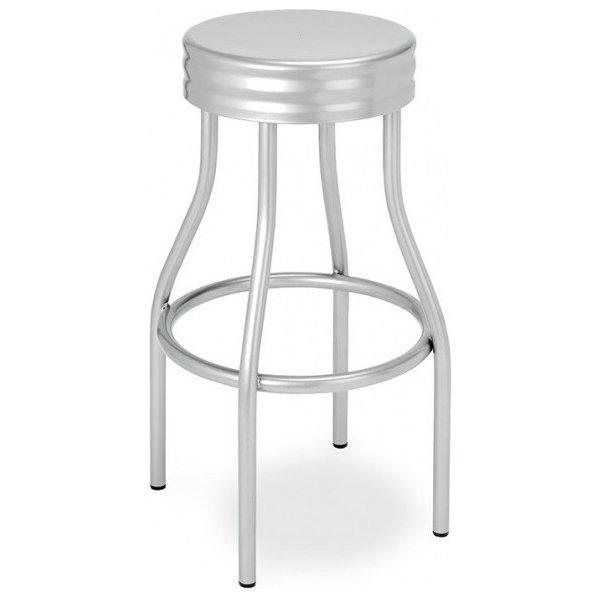 TABURETE M5551 EN COLOR ALUMINIO DE MUEBLES ROMERO - 2