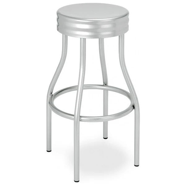 TABURETE M5551 EN COLOR ALUMINIO DE MUEBLES ROMERO - 2