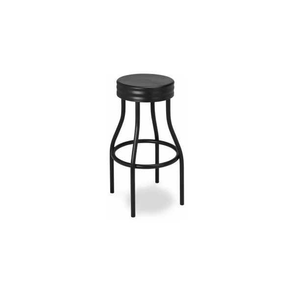 TABURETE M5551 EN COLOR NEGRO DE MUEBLES ROMERO - 2