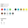 TABURETE METAL COLORES 5551 - 15