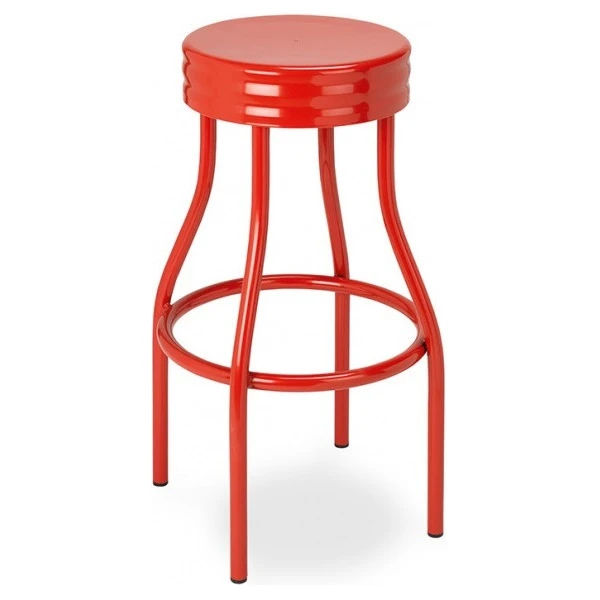 copy of TABURETE M5551 EN COLOR ROJO DE MUEBLES ROMERO - 2