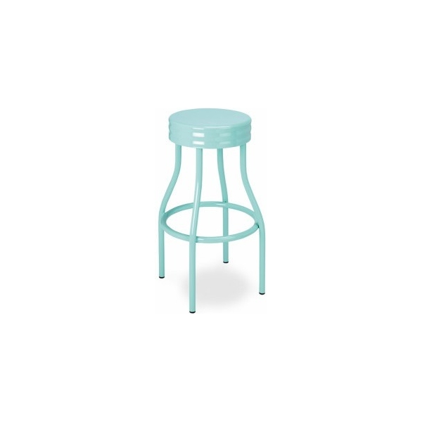 TABURETE M5551 EN COLOR TURQUESA DE MUEBLES ROMERO - 2