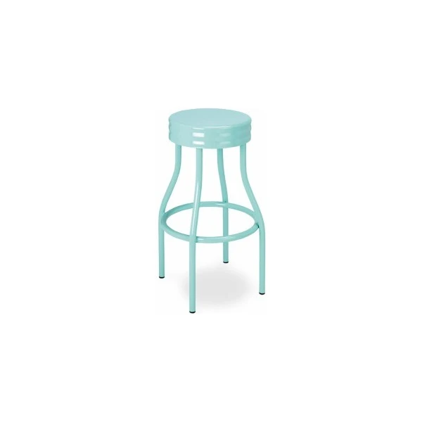 TABURETE M5551 EN COLOR TURQUESA DE MUEBLES ROMERO - 2