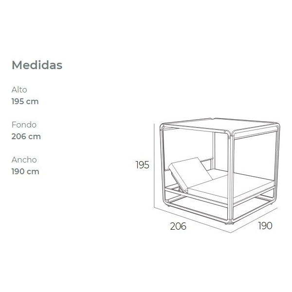 CAMA BALINESA IBIZA XL - 3