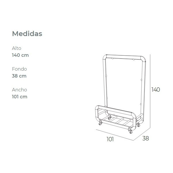 SEPARADOR SIENA EN TAUPÉ Y METRACRILATO DE EZPELETA - 4