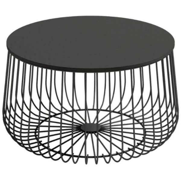 MESA INDICO EN NEGRO DE 60 CM - 1