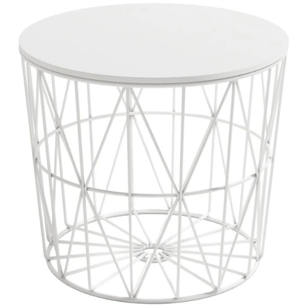 MESA ATLANTICO EN BLANCO DE 48 CM - 1
