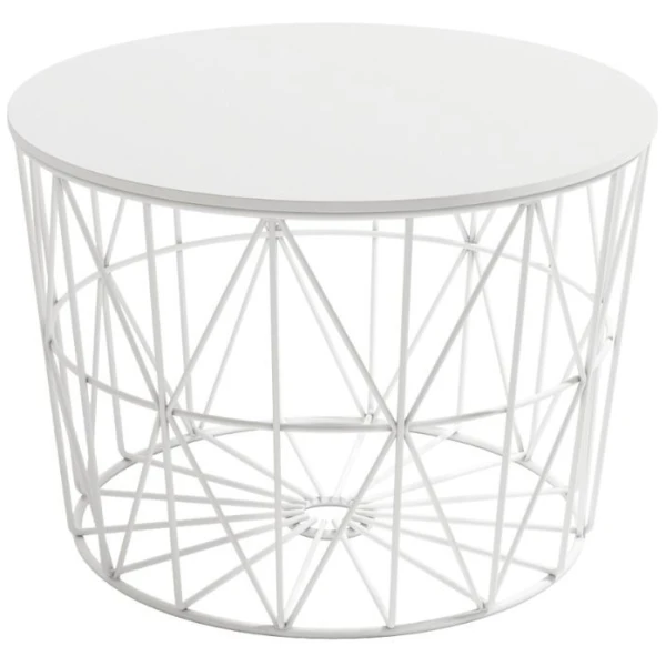 MESA ATLANTICO EN BLANCO DE 60 CM - 1