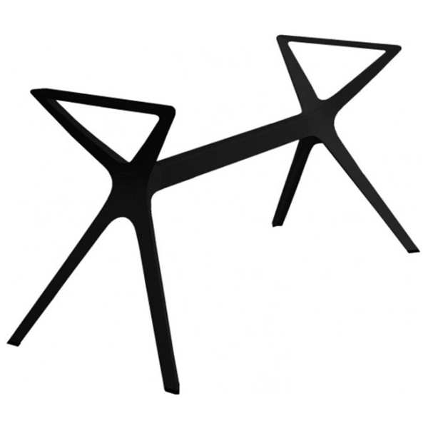 PIE DE MESA VELA L NEGRO DE RESOL - 1