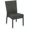 SILLA RATTAN SINTETICO ANTRACITA - 1