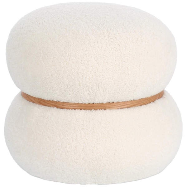 POUF MIRKA BLANCO - 1