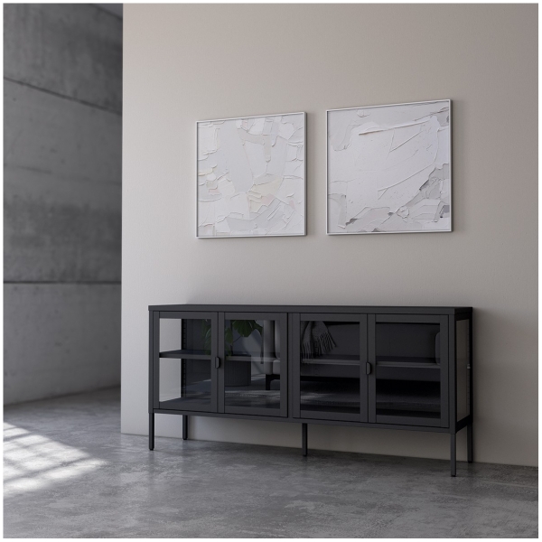 TITANIA APARADOR 150X70 NEGRO - 1