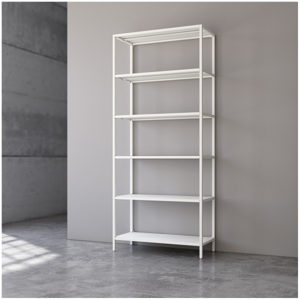 TITANIA ESTANTERÍA CREMA 80X185 - 1