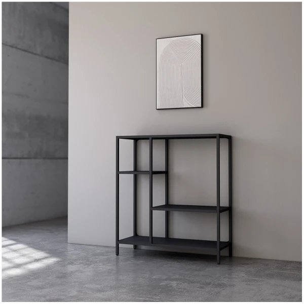 TITANIA ESTANTERÍA 90X100 NEGRO - 1