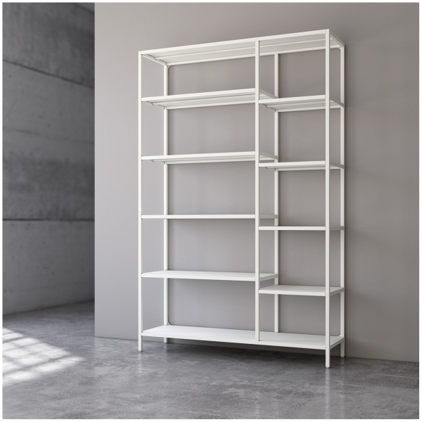 TITANIA ESTANTERÍA 120X185 CREMA - 1