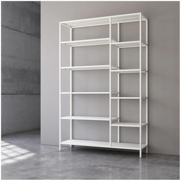 TITANIA ESTANTERÍA 120X185 CREMA - 1