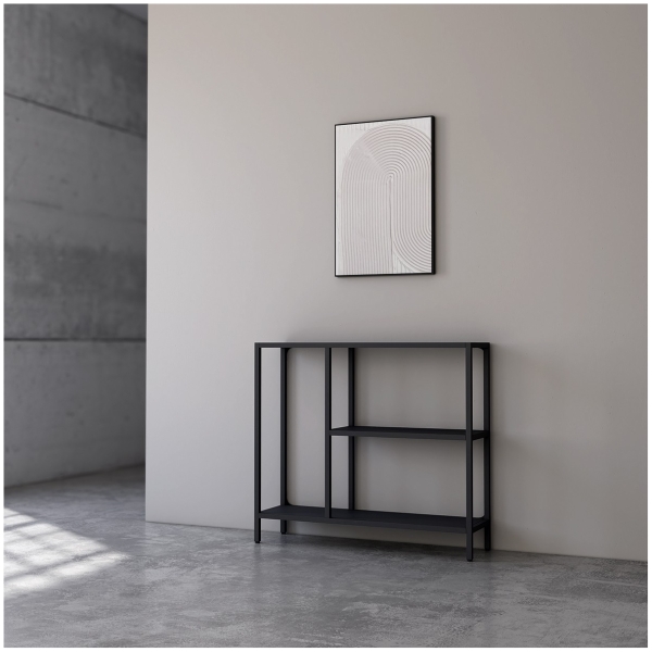 TITANIA RECIBIDOR 90X80 NEGRO - 1