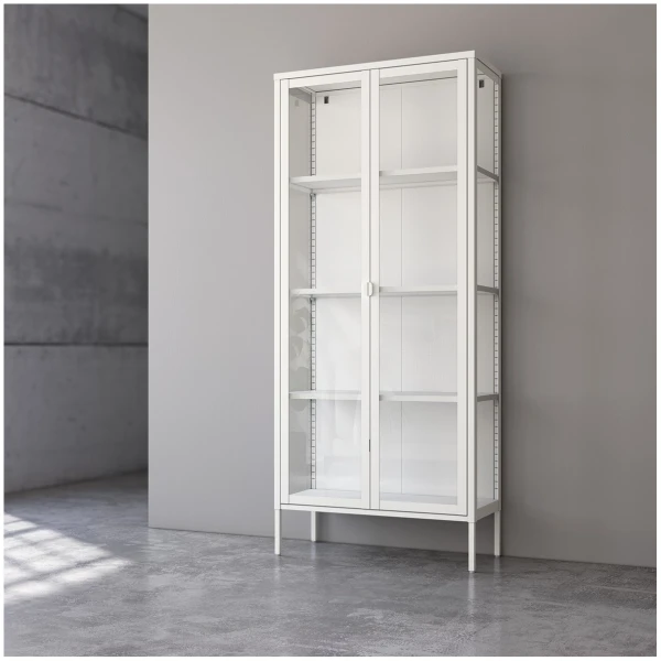 TITANIA VITRINA 80X180 BLANCA - 1