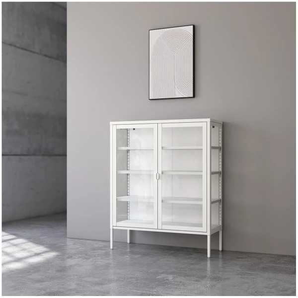 TITANIA VITRINA 90X110 BLANCA - 1