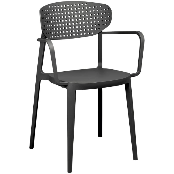 SILLA CON BRAZOS AIRE ANTRACITA - 1