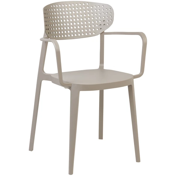 SILLA CON BRAZOS AIRE TORTORA - 1