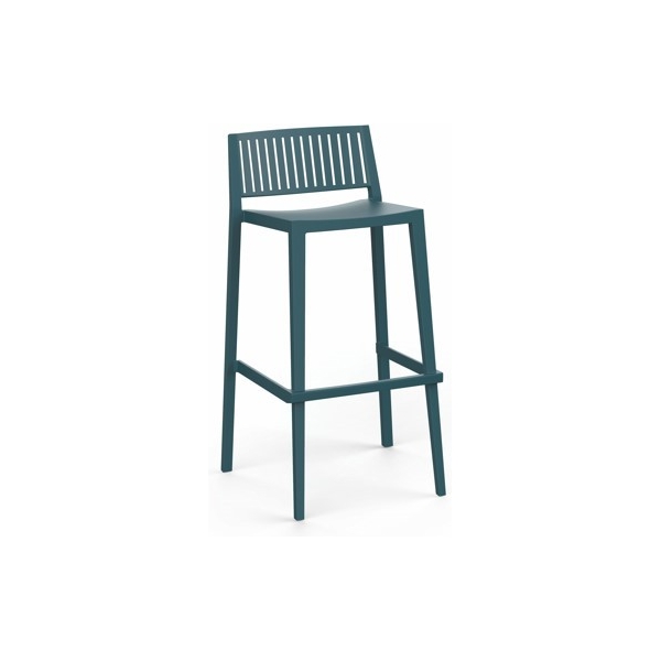 TABURETE BARS AZUL PETROLEO - 1