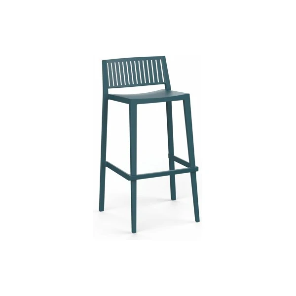 TABURETE BARS AZUL PETROLEO - 1