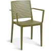 SILLA CON BRAZOS GIRD VERDE OLIVA - 1