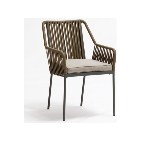 SILLON LUA GRIS Y TAUPE - 1