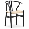 SILLA KRISTEL NEGRO Y NATURAL - 1