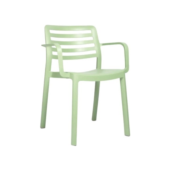 SILLA WIND RECYCLED CON BRAZOS VERDE AGUA DE RESOL - 1
