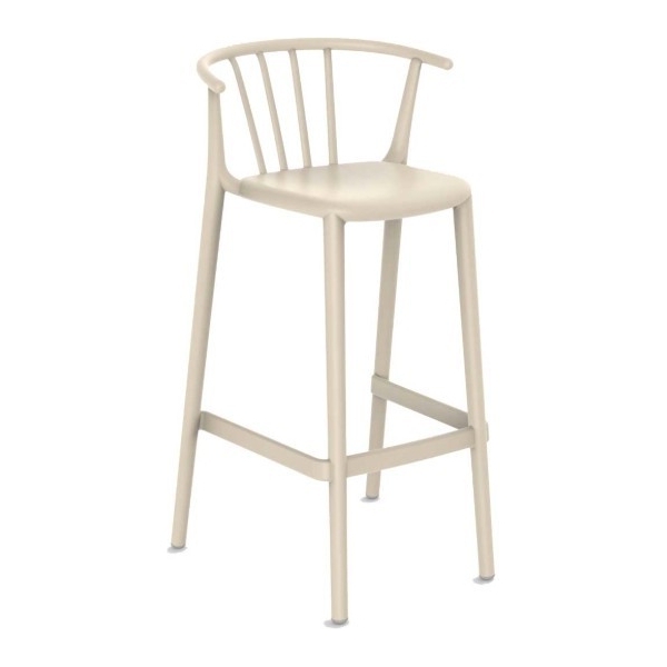 TABURETE ALTO WOODY MARFIL DE RESOL - 1