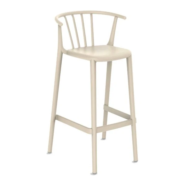 TABURETE ALTO WOODY MARFIL DE RESOL - 1