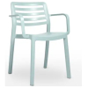 SILLA WIND RECYCLED CON BRAZOS AZUL AIRE DE RESOL - 1