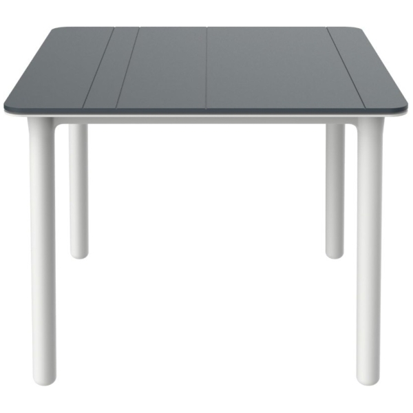 MESA NOA GRIS OSCURO/BLANCO DE RESOL - 1