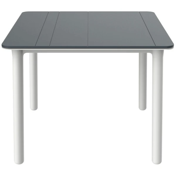 MESA NOA GRIS OSCURO/BLANCO DE RESOL - 1