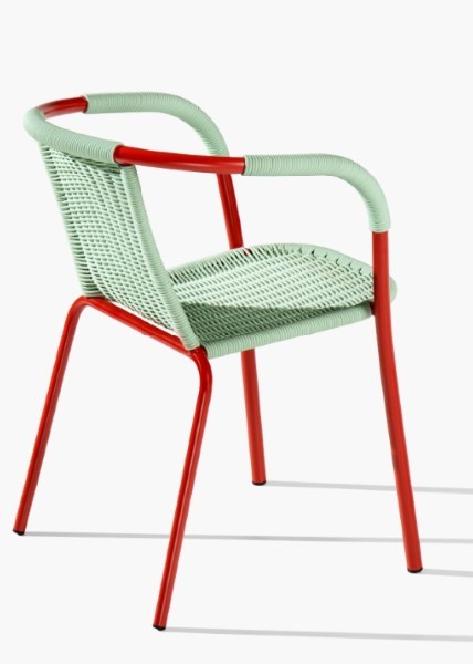 SILLA STER VERDE RETRO - 1