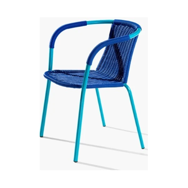 SILLON STER AZUL RETRO - 1